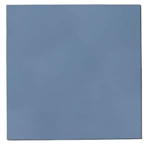 Blue Fabric Square 24 in. x 24 in. Sound Absorbing Acoustic Panels (2-Pack)