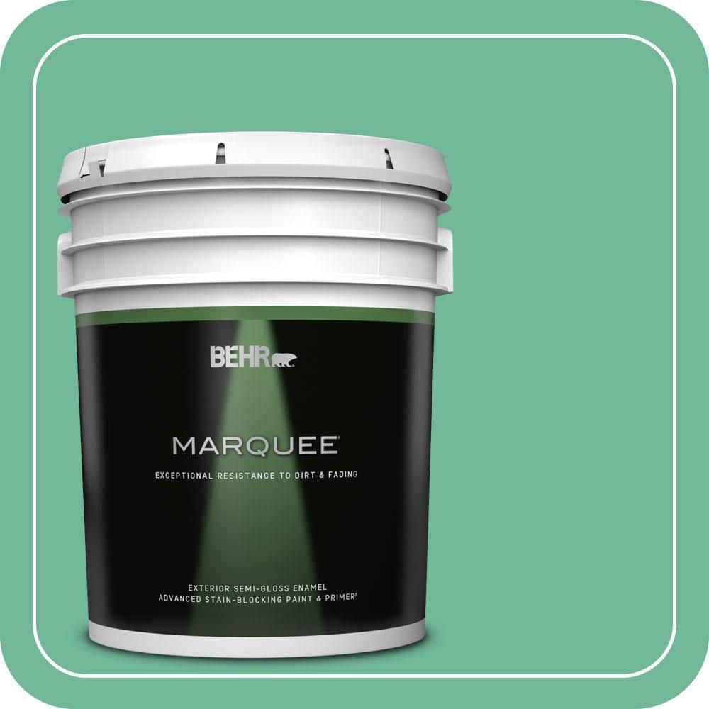 5 gal. #MQ6-41 Farmers Market Semi-Gloss Enamel Exterior Paint & Primer product image for price tracking