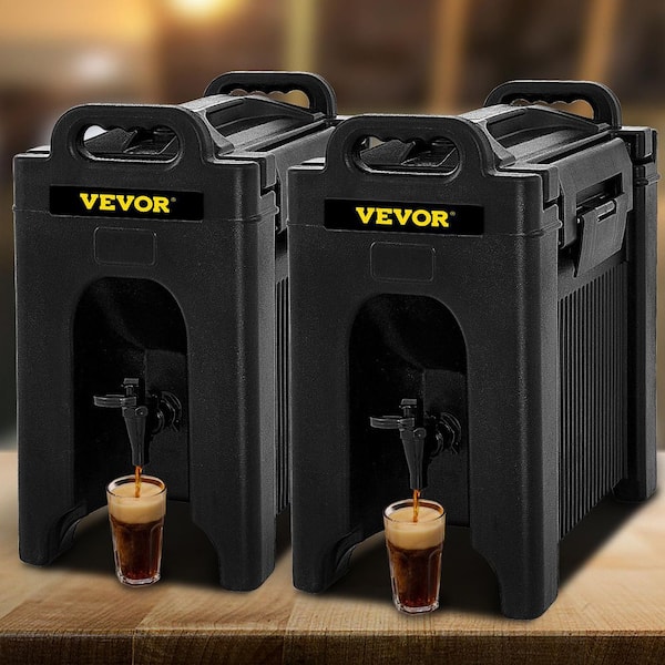 VEVOR Insulated Beverage Dispenser 10 Gal. Hot and Cold Beverage