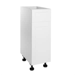 Quick Assemble Modern Style, Shaker White 12 in. Base Kitchen Cabinet,1 Drawer (12 in. W x 24 in. D x 34.50 in. H)