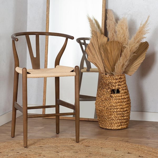 Weave Counter Stool in Walnut