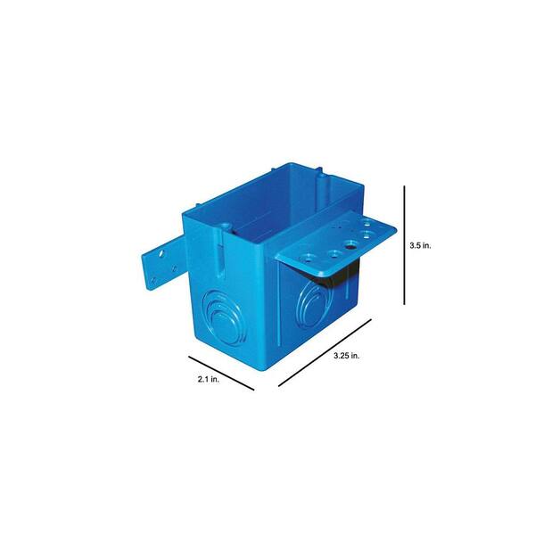 Carlon 1-Gang 22 cu. in. Electrical PVC New Work ENT