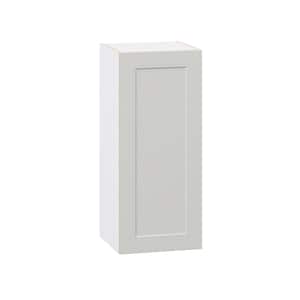 Galveston 15 in. W x 14 in. D x 35 in. H Assembled Shaker Wall Kitchen Cabinet in Light Grey