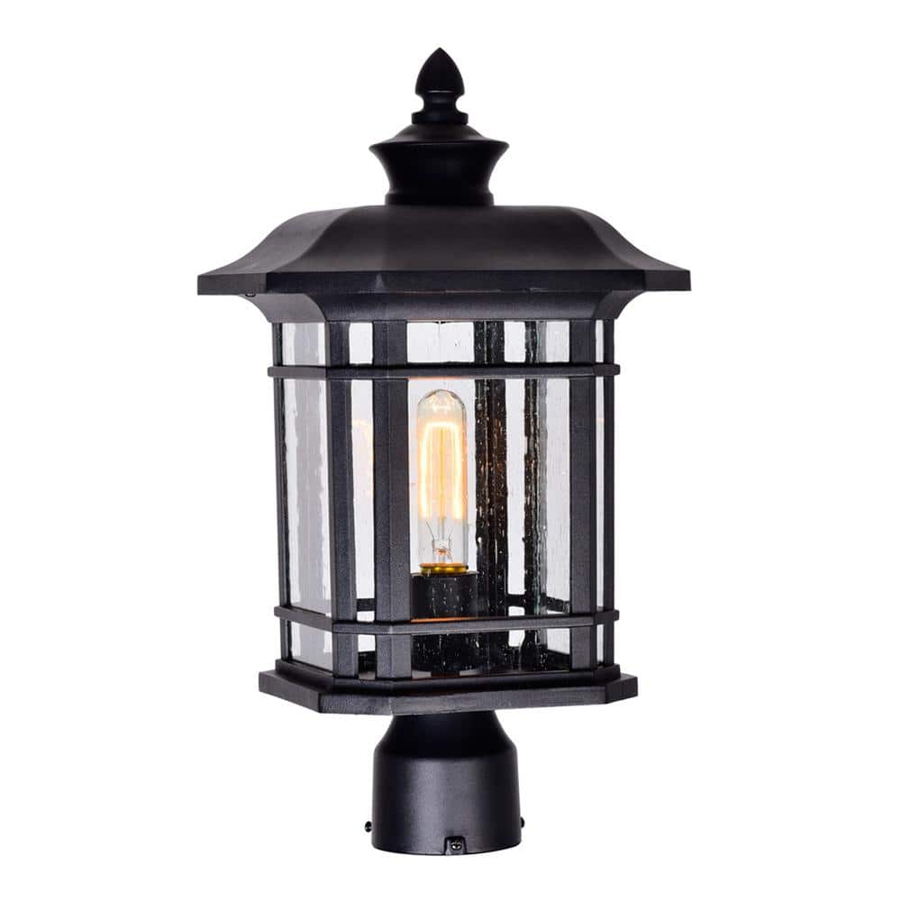 CWI Lighting Blackburn 1 Light Outdoor Black Lantern Head 0411PT91101