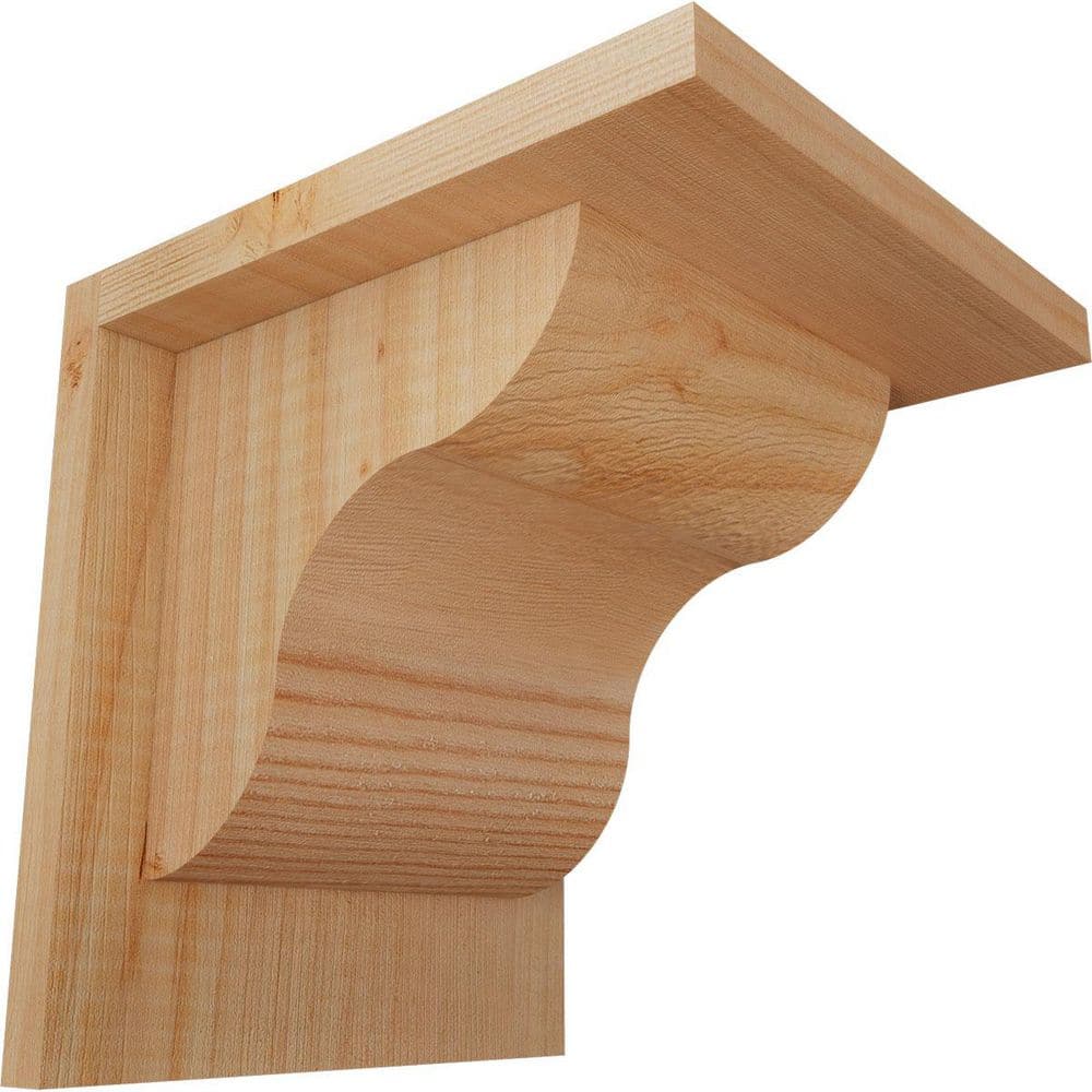 7-1/2 in. x 8 in. x 8 in. Douglas Fir Carmel Smooth Corbel with Backplate price history on PriceWatchPro