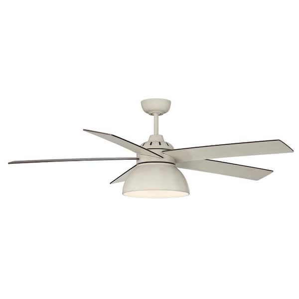 TUXEDO PARK LIGHTING 52 in. Integrated LED Distressed White