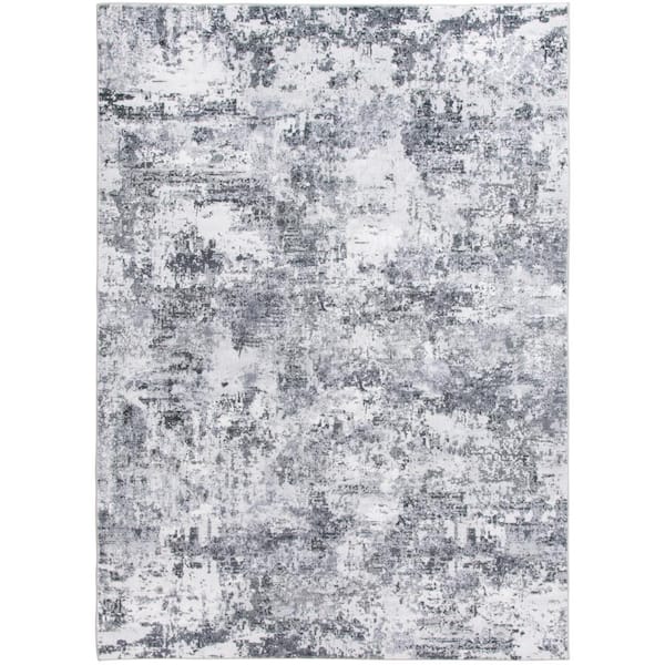 Adare Gray  Doormat 3 ft. x 5 ft. Area Rug
