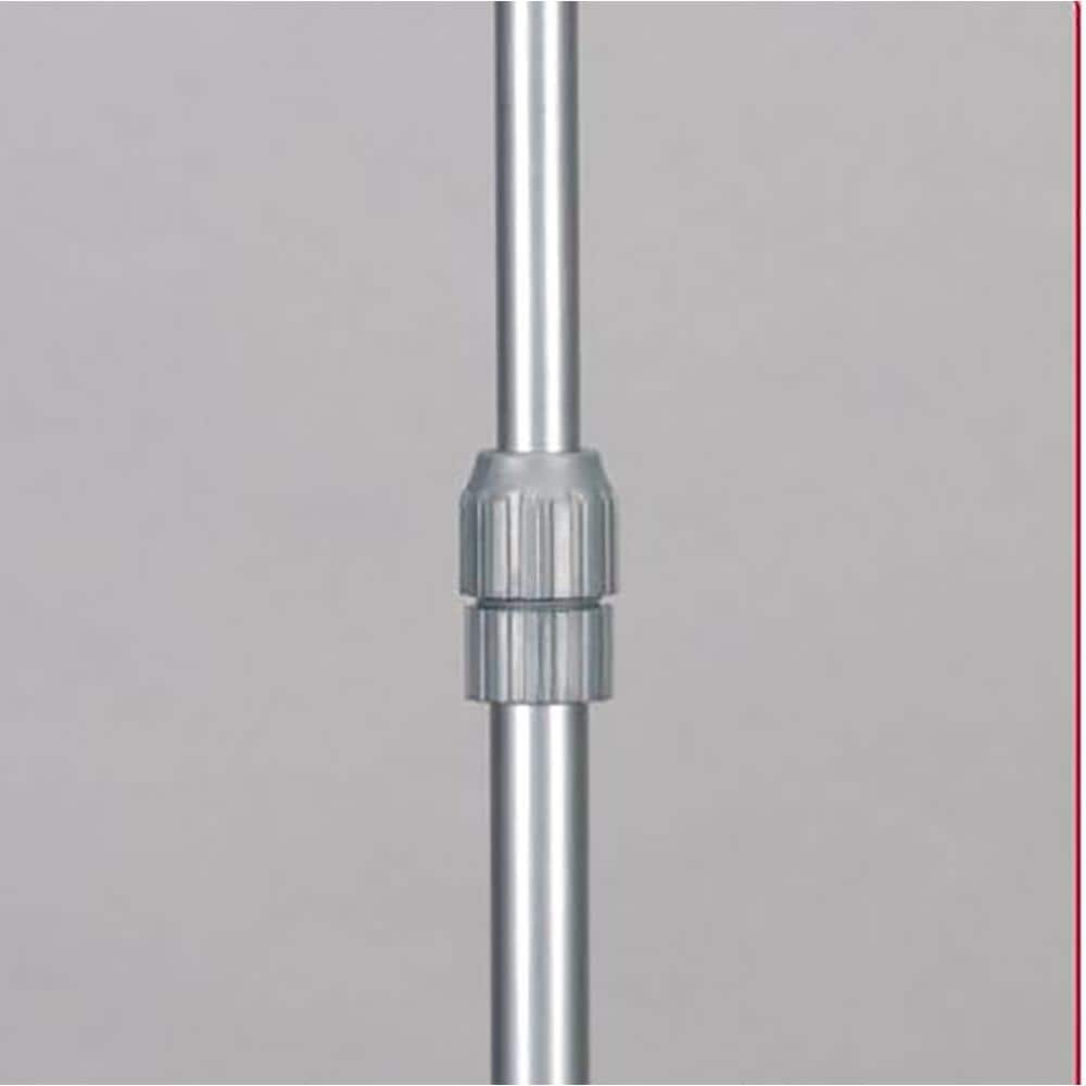 85" Silver Telescoping Steel Clothesline Prop