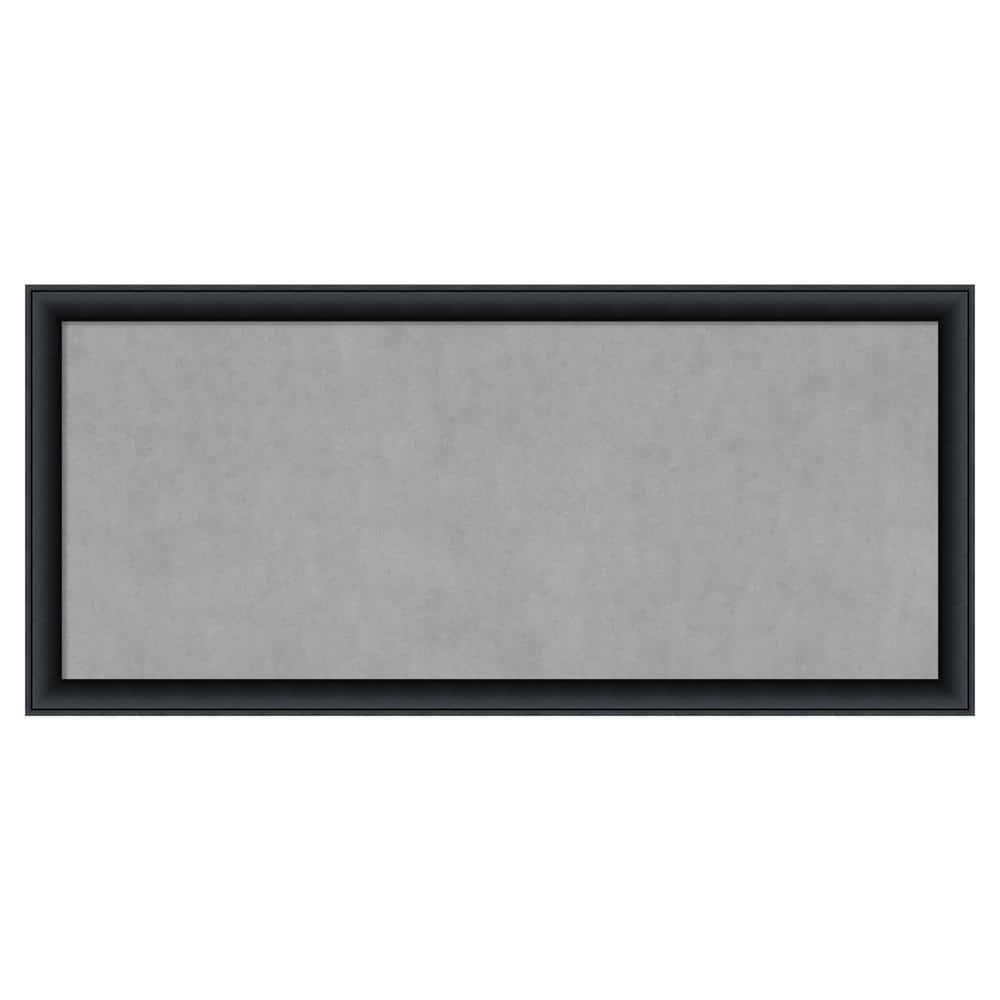 Nero Black 51 in. x 23 in. Framed Magnetic Board price history on PriceWatchPro