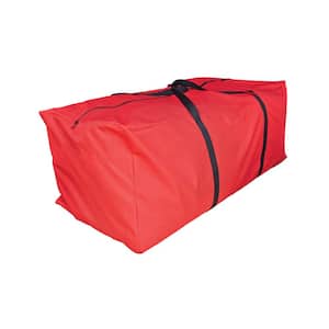 40 in. Artificial D Red Large Christmas Holiday Storage Bag