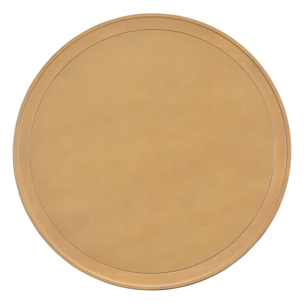 Harper & Bright Designs 31.3 in. Natural Double Tiered Round