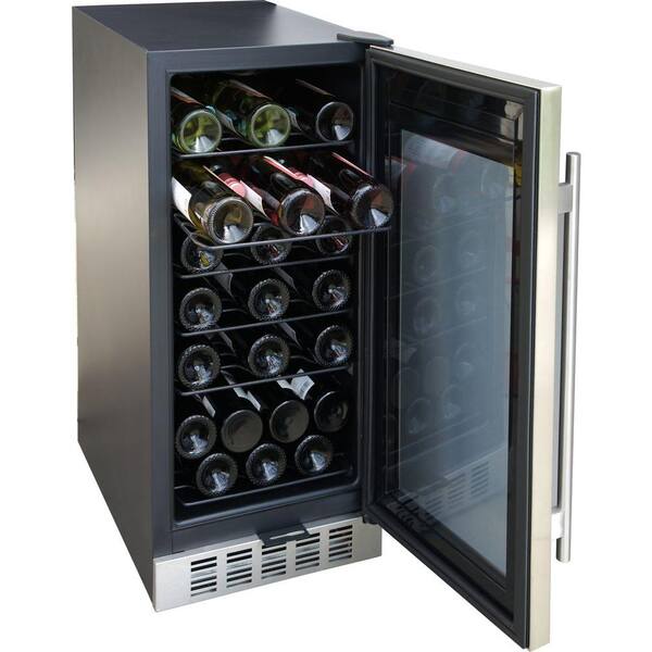 Spt Under Counter 32 Bottle Wine And Beverage Cooler Wc 31u The Home Depot