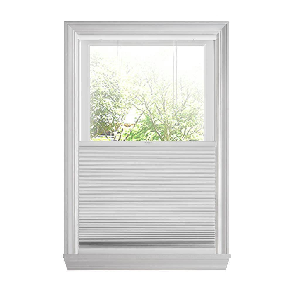 Shadow White Top Down Bottom Up Cordless Blackout Cellular Window Shades - 59.75 in.W x 72 in. L (Actual Size 59.5 x 72) price history on PriceWatchPro