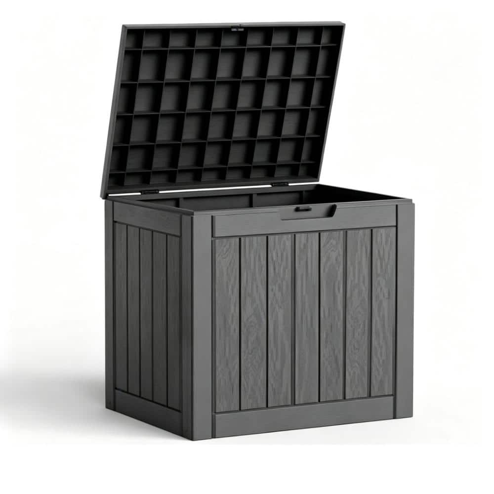 30 Gal. Outdoor Resin Deck Box, Patio Storage Box for Garden Backyard,Black price history on PriceWatchPro