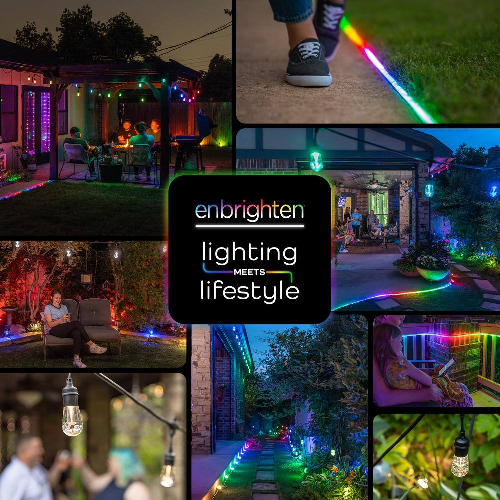 Enbrighten 6-Light Color-Changing LED Outdoor Pathway Lights