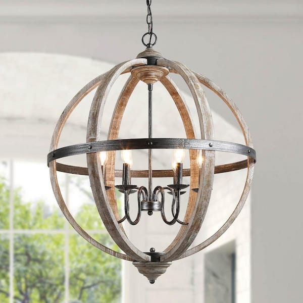 30 inch globe chandelier