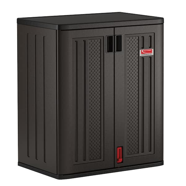 30 in. W x 36 in. H x 20.25 in. D Plastic Freestanding Garage Base Cabinet in Slate