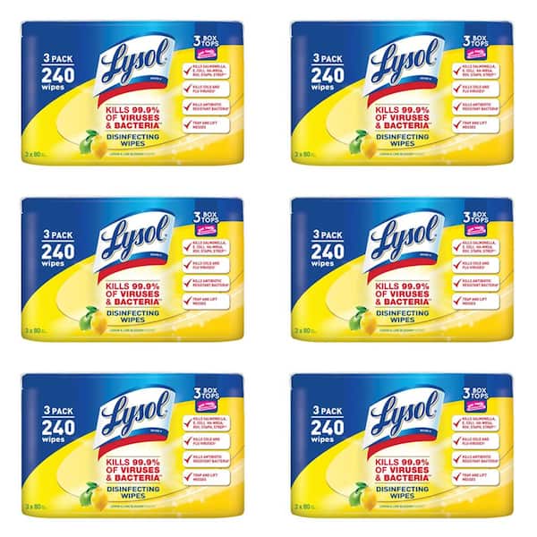Lemon Verbena Surface Cleaning Wipes, 80 wipes at Whole Foods Market