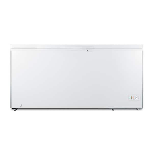 Summit Appliance 17.2 cu. ft. Manual Defrost Chest Freezer in White