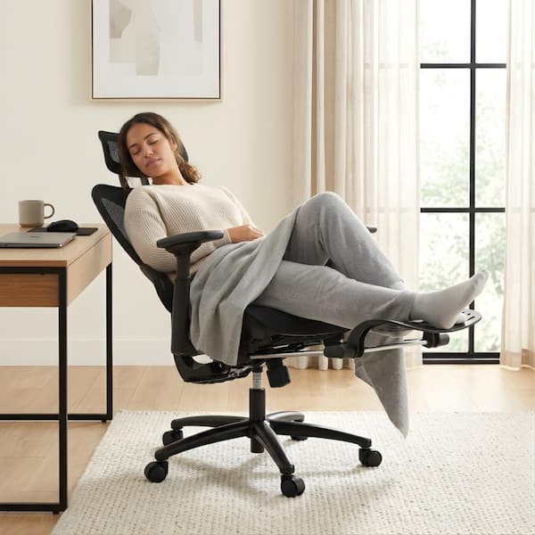 Sealy Sealy Huxley Mesh Headrest and Footrest Ergonomic Swivel