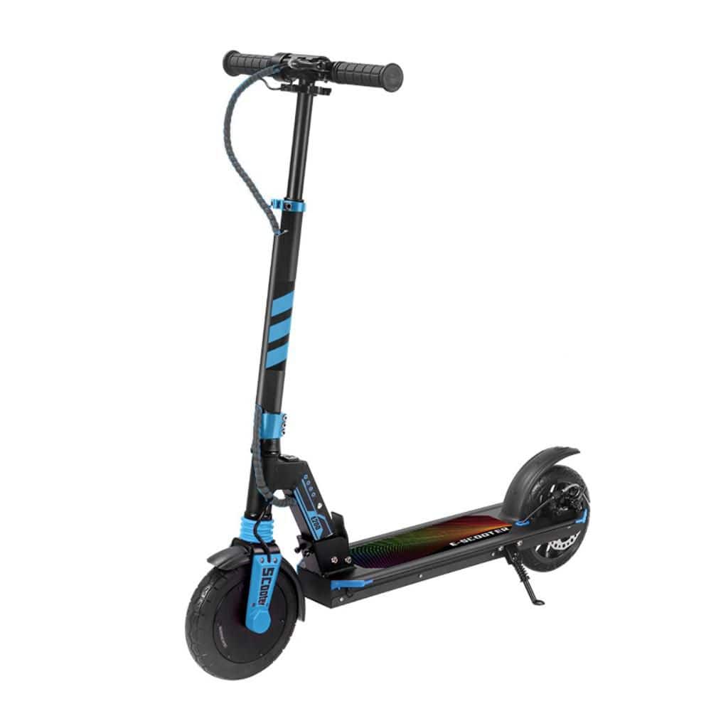 2-Wheel Blue Electric Scooter 24V Lithium Battery Lightweight Leisure Scooter price history on PriceWatchPro