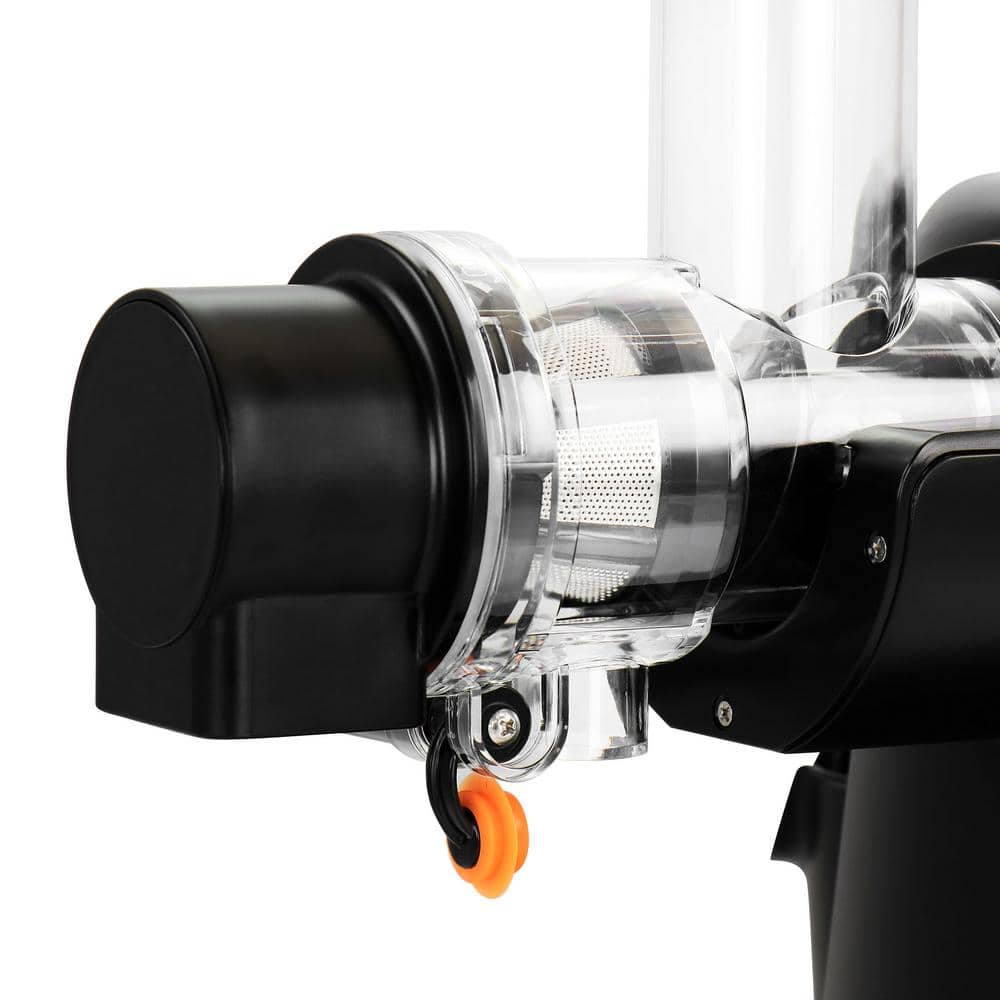 MegaChef Silver Electric Masticating Slow Juicer with Reverse Function