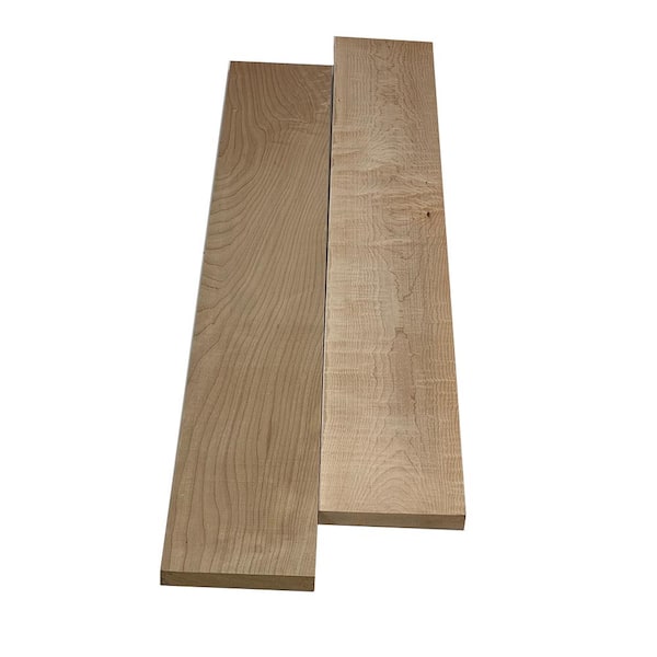 3/4 in. x 5.5 in. x 96 in. S4S Maple Base Moulding (2-Pack)