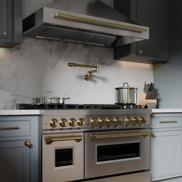ZLINE Kitchen and Bath Autograph Edition 48 in. 7 Burner Double