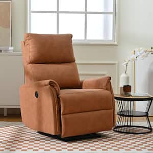 Orange Electric Power Recliner Chair with USB Port