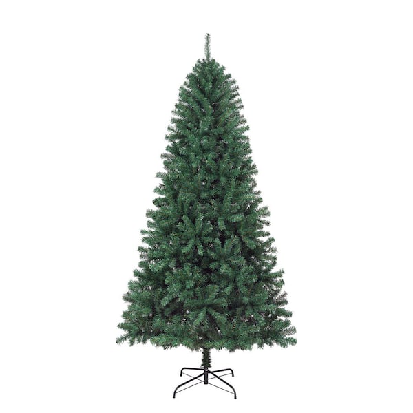 JEAREY Green 7.5 ft. Unlit Artificial Classic Christmas Tree