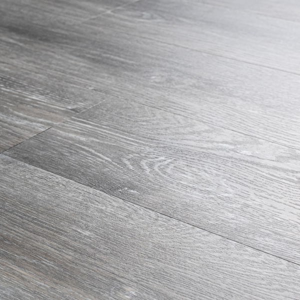 Lake Annette Oak 12 MIL x 7 in. W x 48 in. L Click Lock Waterproof Luxury Vinyl Plank Flooring (23.8 sq. ft. / case)
