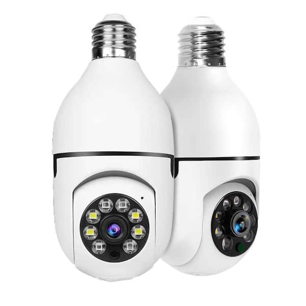 2-Pack 5G and 2.4GHz WiFi 2K Security Cameras Wireless Outdoor Motion and Human Detection 2-Way Talk Color Night Vision