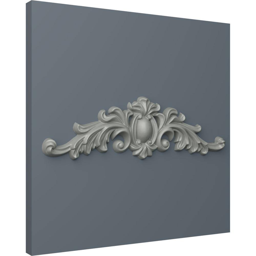Cole White Primed Urethane Architectural Onlay Scroll
