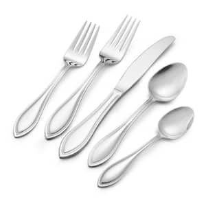American Bead 20-pc Flatware Set, Service for 4, Stainless Steel