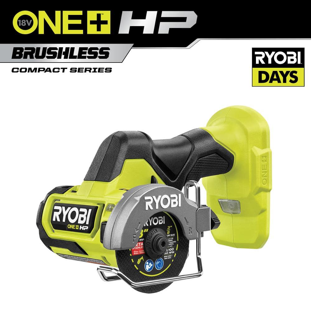 HP 18V Brushless Cordless Compact Cut-Off Tool Only) - The Home Depot