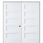 MMI Door Shaker Flat Panel 60 in. x 80 in. Both Active Solid Core ...