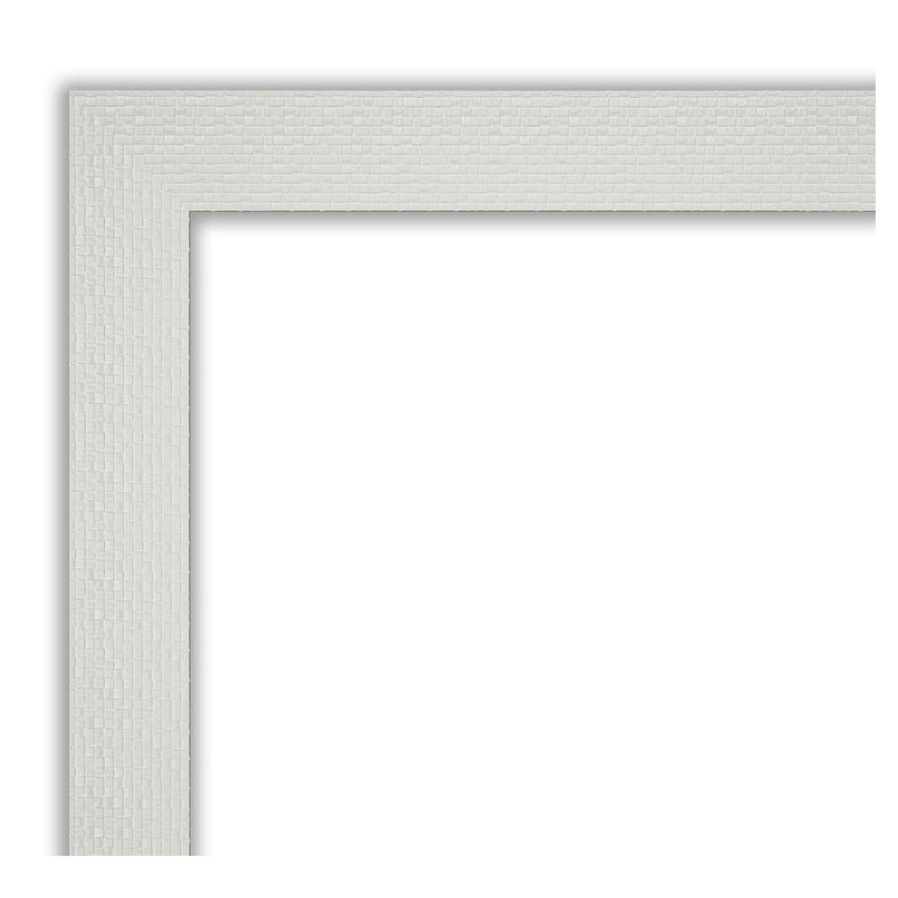 Mosaic White Textured 11x14 Picture Frame