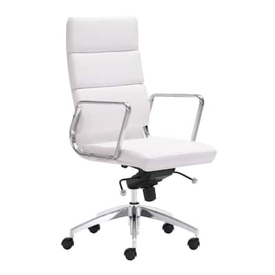 Engineer White High Back Office Chair