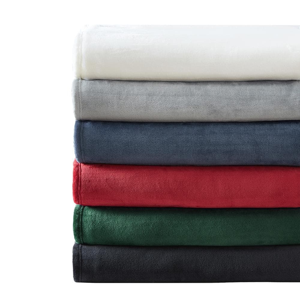 Twin Black Ultra Soft Fleece Blanket