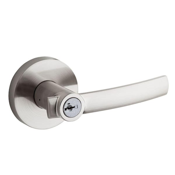 Kwikset Sydney Satin Nickel Keyed Entry Door Handle 156SYL RDT 15