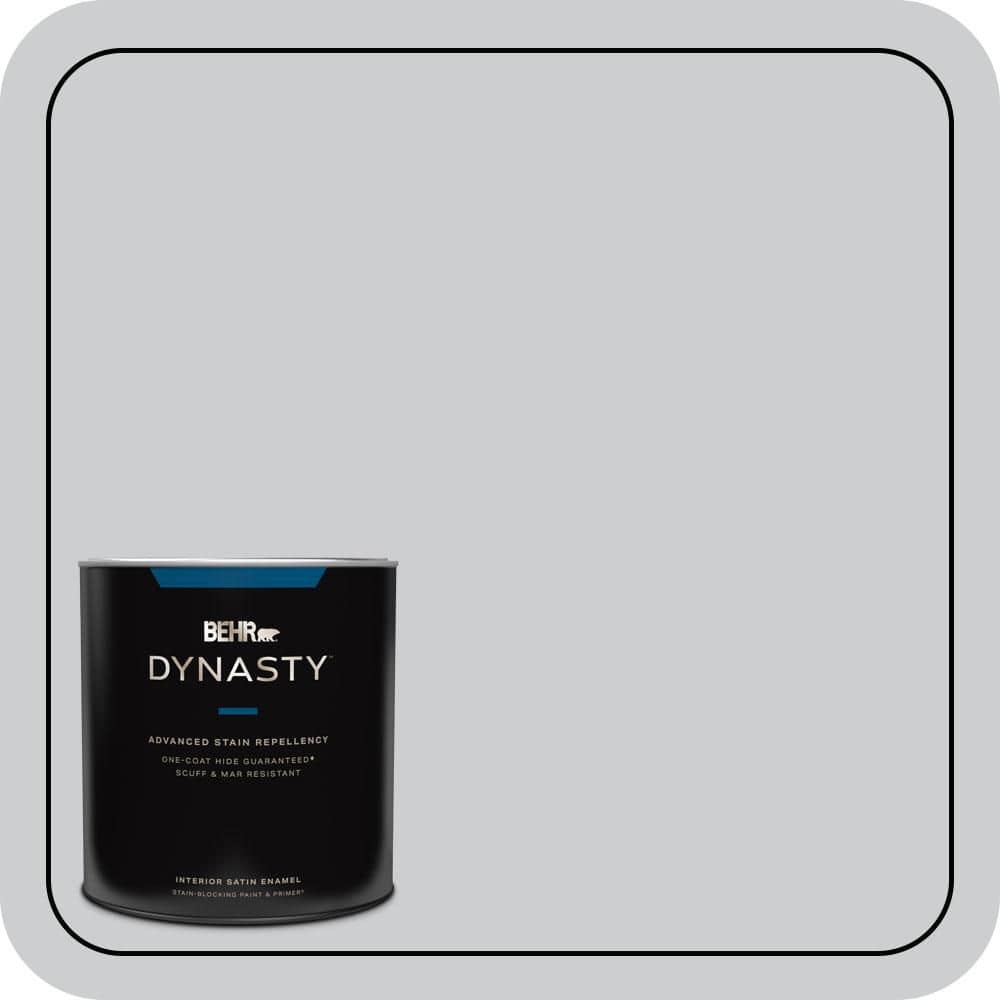 1 qt. #760E-2 Manhattan Mist Satin Enamel Interior Stain-Blocking Paint and Primer price history on PriceWatchPro
