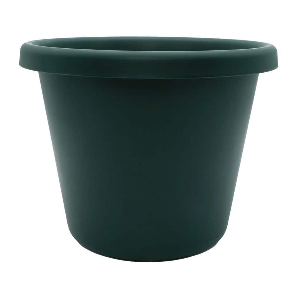 15.5 Inch Round Classic Planter, Plastic Plant Pot, Evergreen price history on PriceWatchPro
