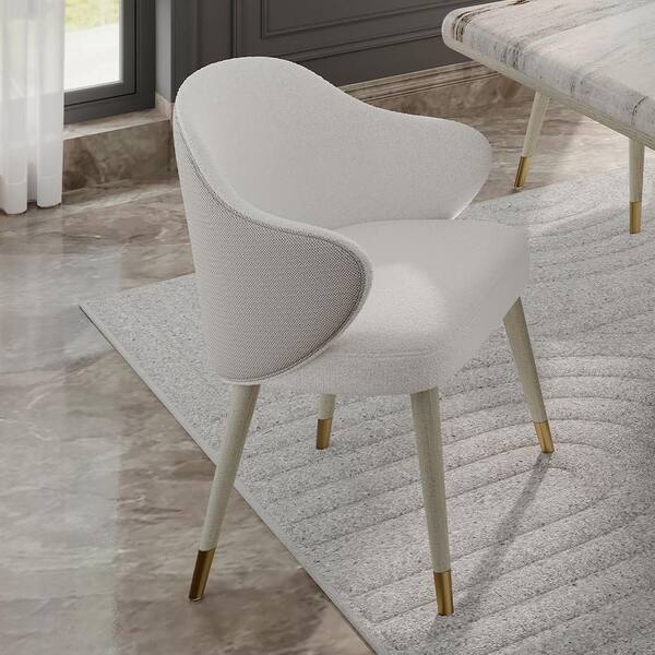 Acme Furniture Charity Gray Oak Wood Arm Chair Set-2 DN03086 - The