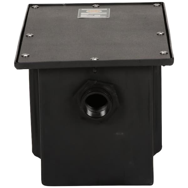 Zurn 10 GPM Polyethylene Grease Trap with Flow Control GT2702-10