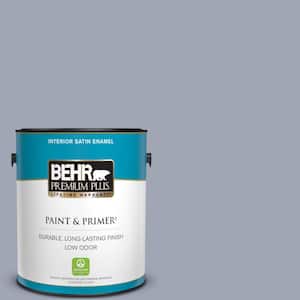 1 gal. #PPU15-11 Great Falls Satin Enamel Low Odor Interior Paint & Primer