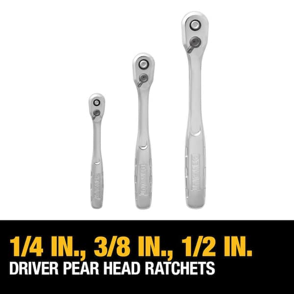DEWALT Chrome Vanadium Mechanics Tool Set (192-Piece) DWMT75049