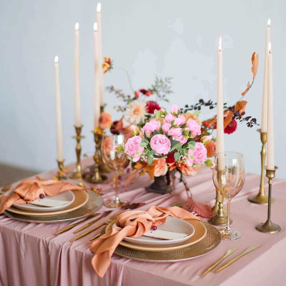 Pink Reusable 12 in. Height Artificial Peony Flowers