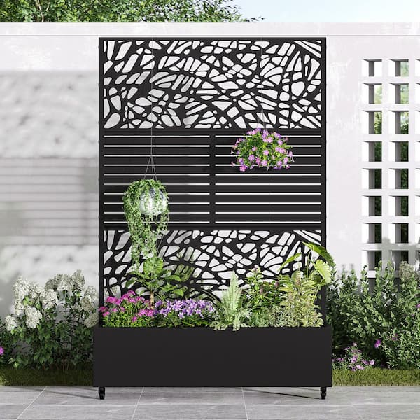 Wooakway 47 in. W x 72 in. H Black Wall Decal Outdoor/Indoor