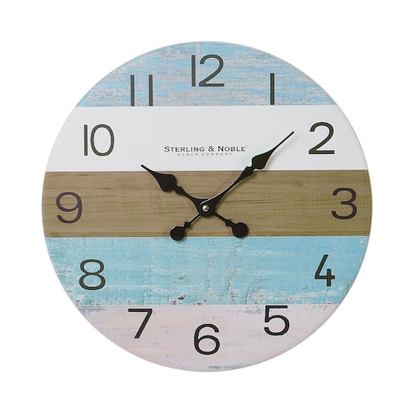 by Unbranded Wooden Wall Clock 12 Inch Loving A Dog is More Silent Non-Ticking Battery Operated Country Wall Home