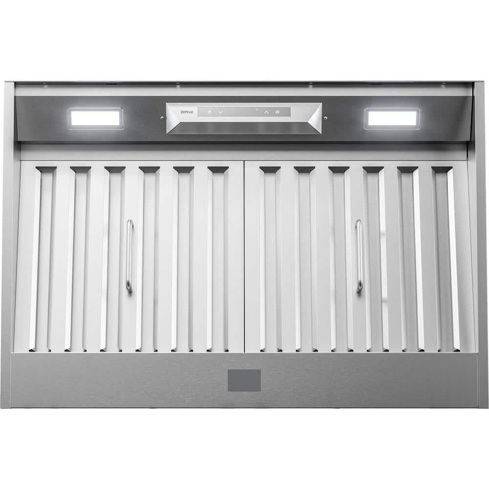 Zephyr Monsoon Connect 42 in. Insert Range Hood with LED Lights in